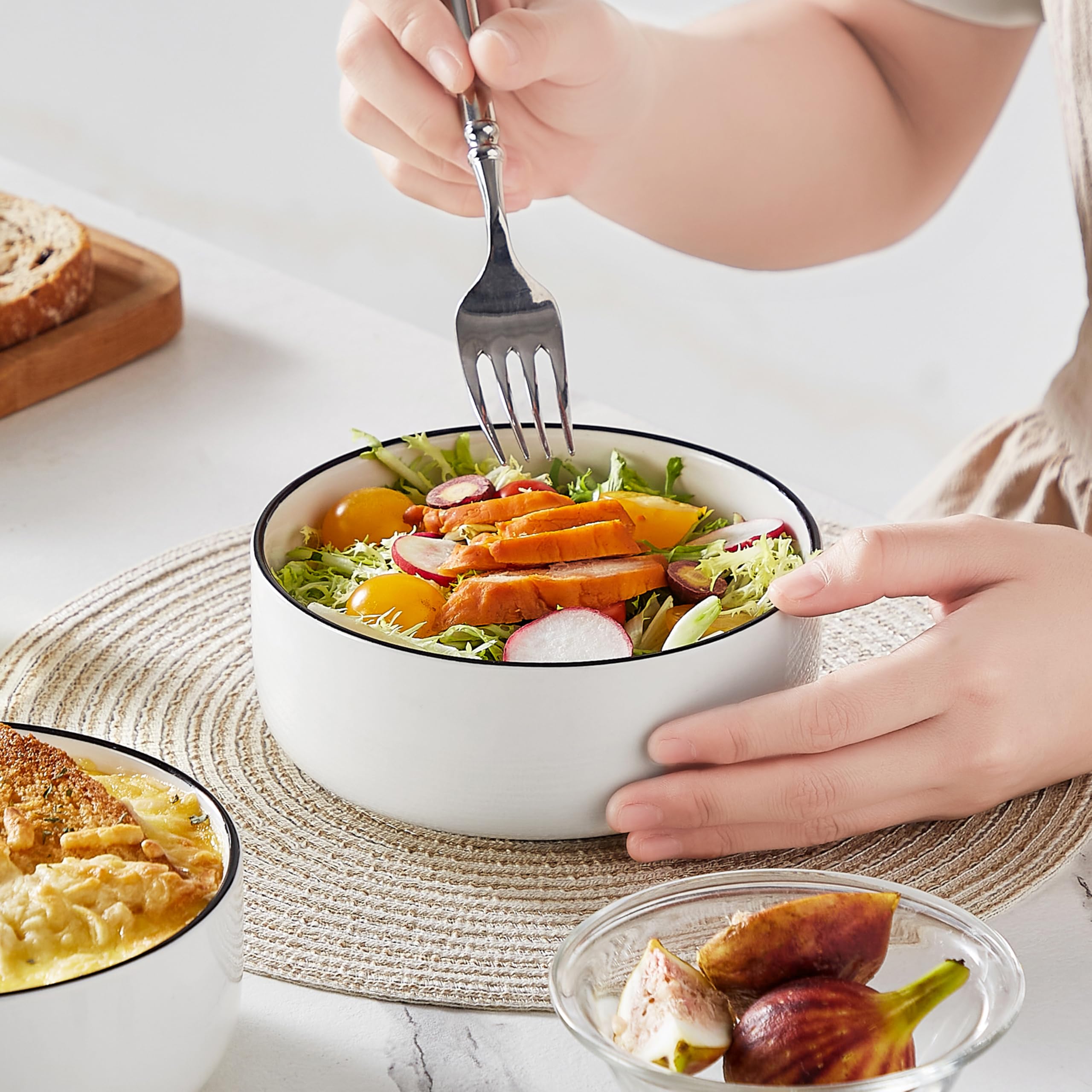 MALACASA LUNA set of bowls with 12-month warranty