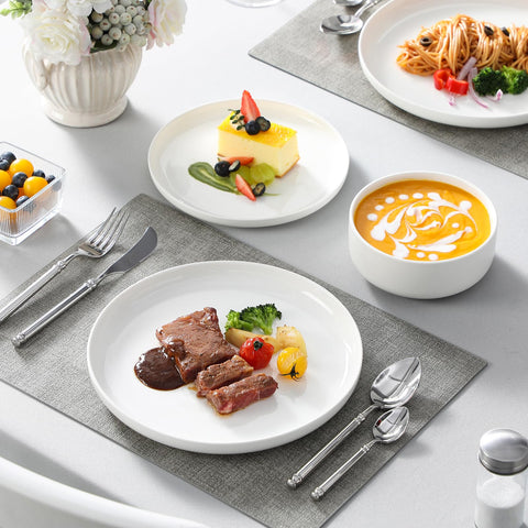 MALACASA LUNA cereal bowl 26-ounce ideal for breakfast cereals and soups.