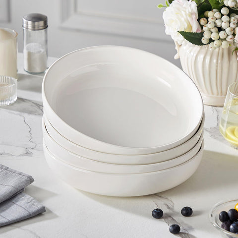 MALACASA LUNA microwave and dishwasher safe bowls for daily use