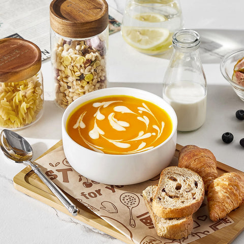 Malacasa LUNA bowl as a versatile soup serving option