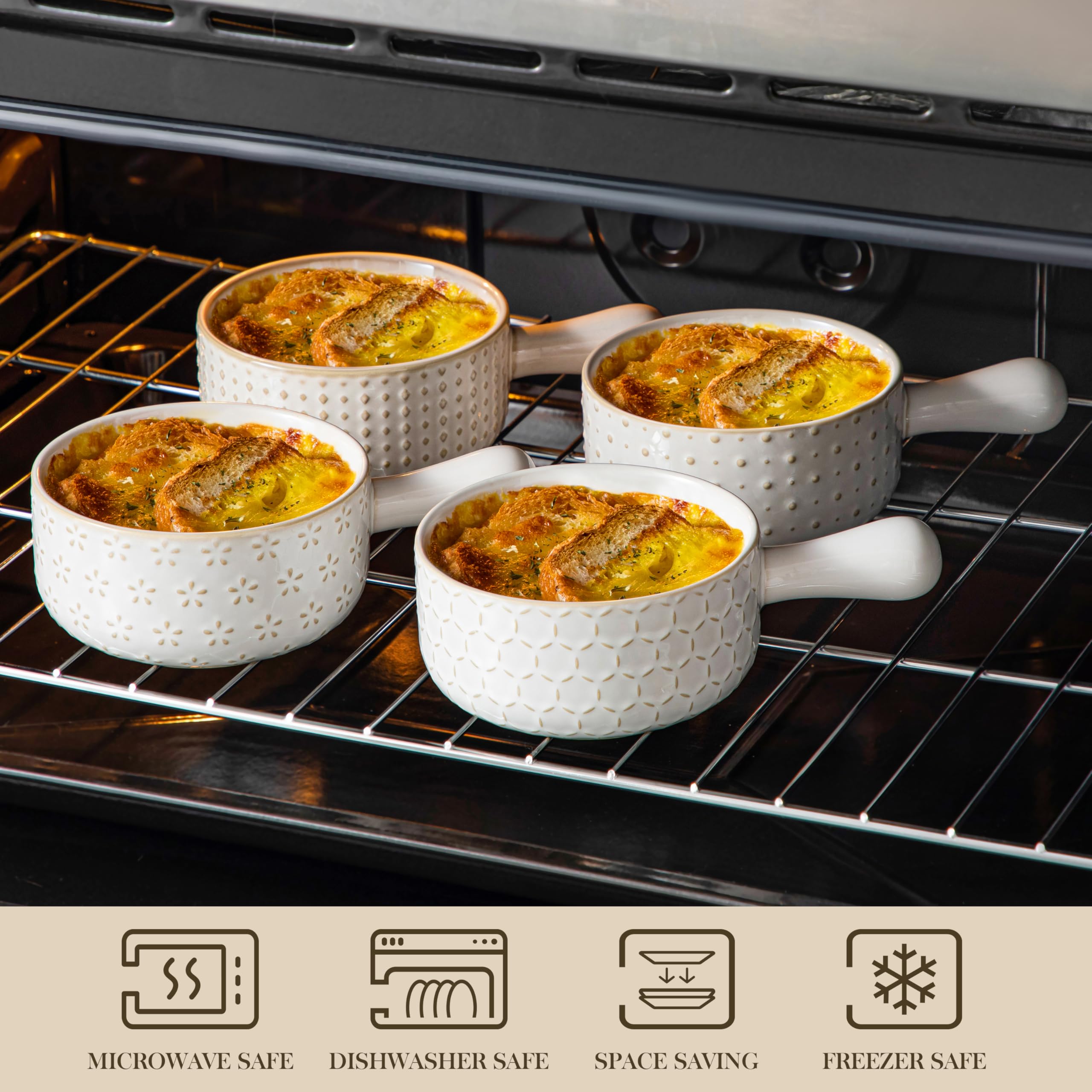 MALACASA Lydia two-holes design prevents cracking and speeds drying after washing