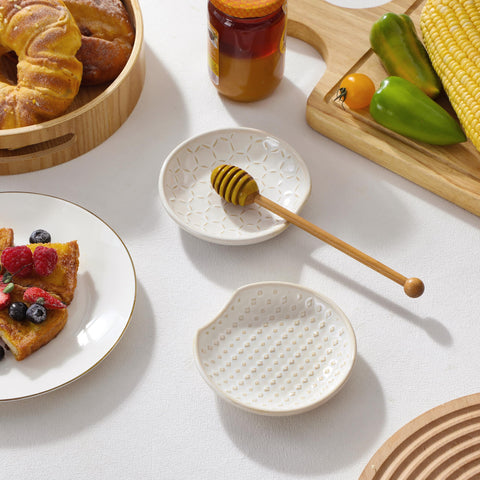 MALACASA Lydia 5-inch diameter fits large utensils securely