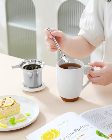 MALACASA office tea break setup for convenient brew at work