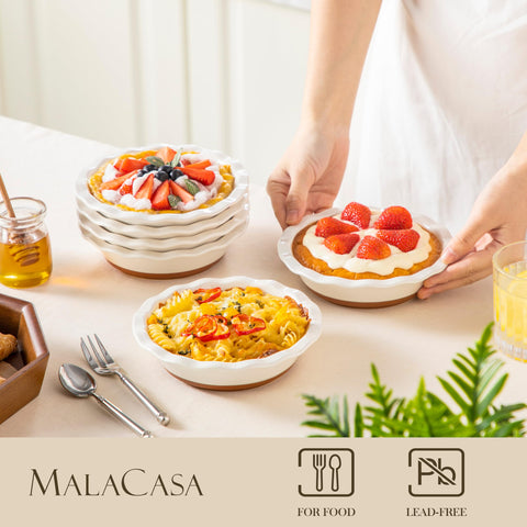 MALACASA quiche pan set suitable for savory and sweet bites at gatherings.