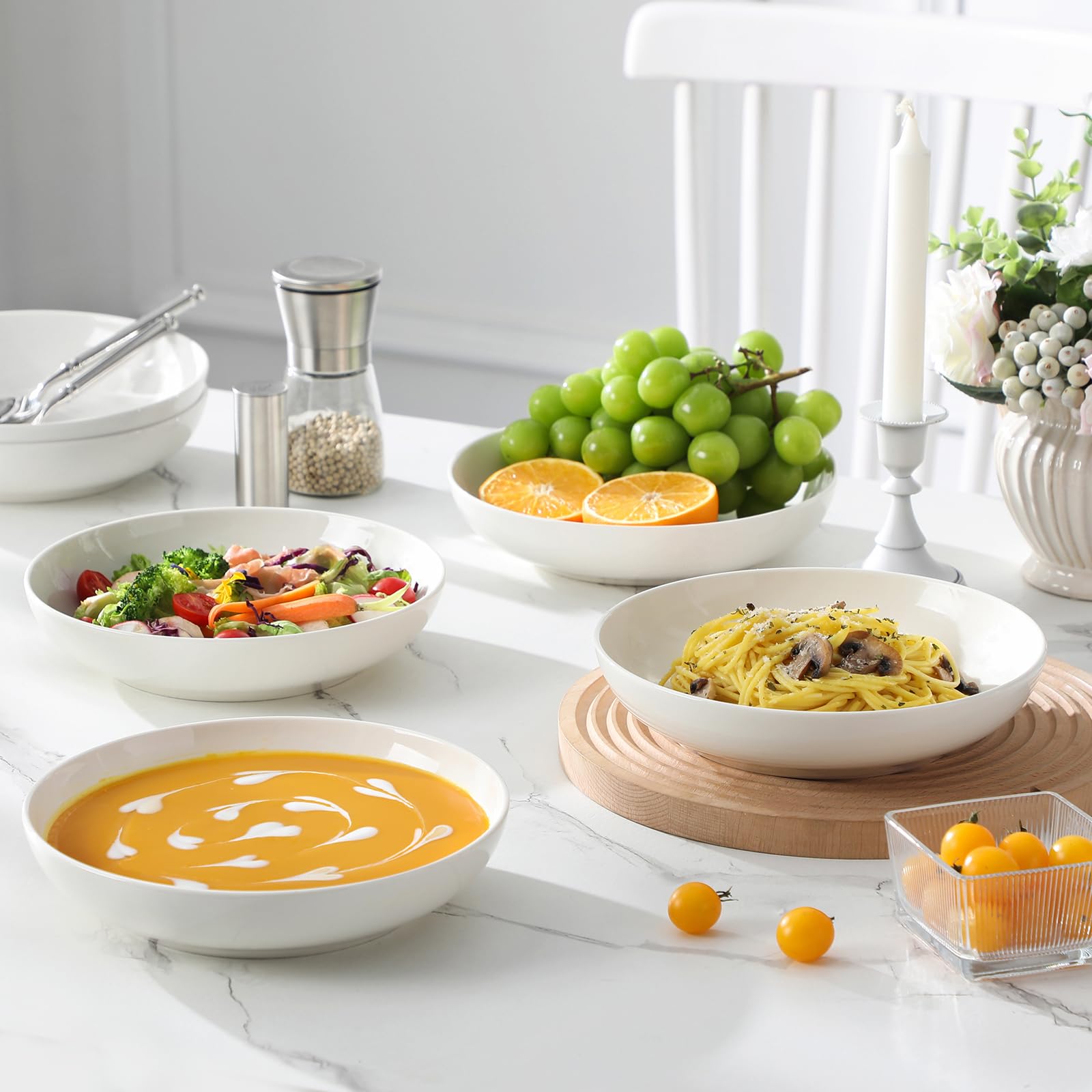 MALACASA Regular gift-pack bowls present a stylish housewarming option.