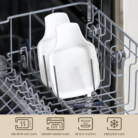 MALACASA spoon rest is dishwasher safe for effortless cleanup.