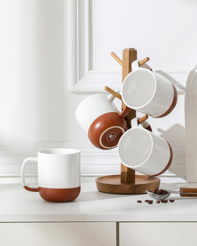 MALACASA Tara mug set makes a thoughtful gift for coffee lovers.