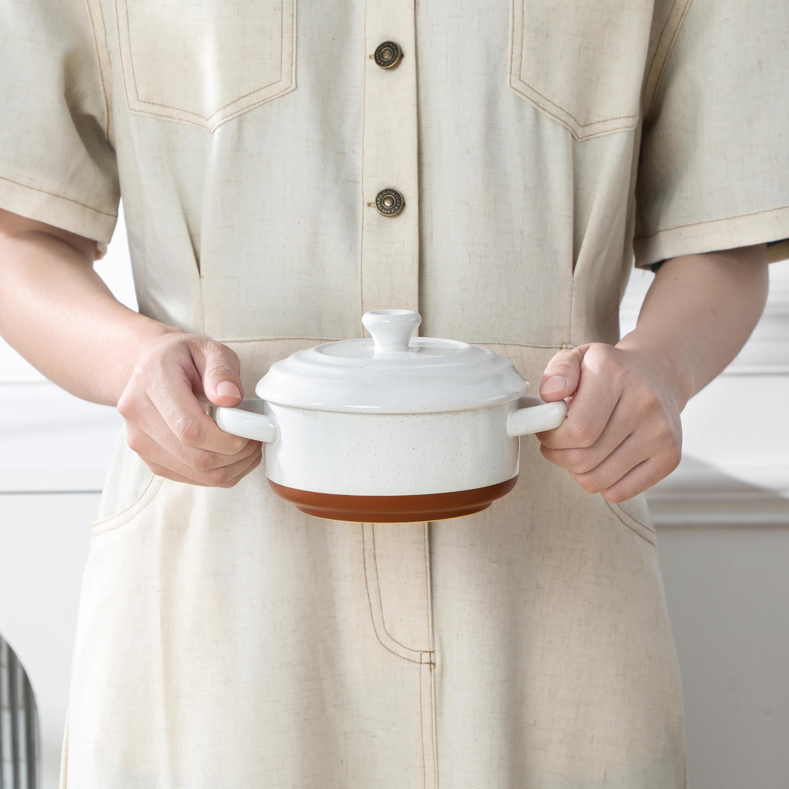 MALACASA Tara giftable mini casserole set for holidays and gatherings