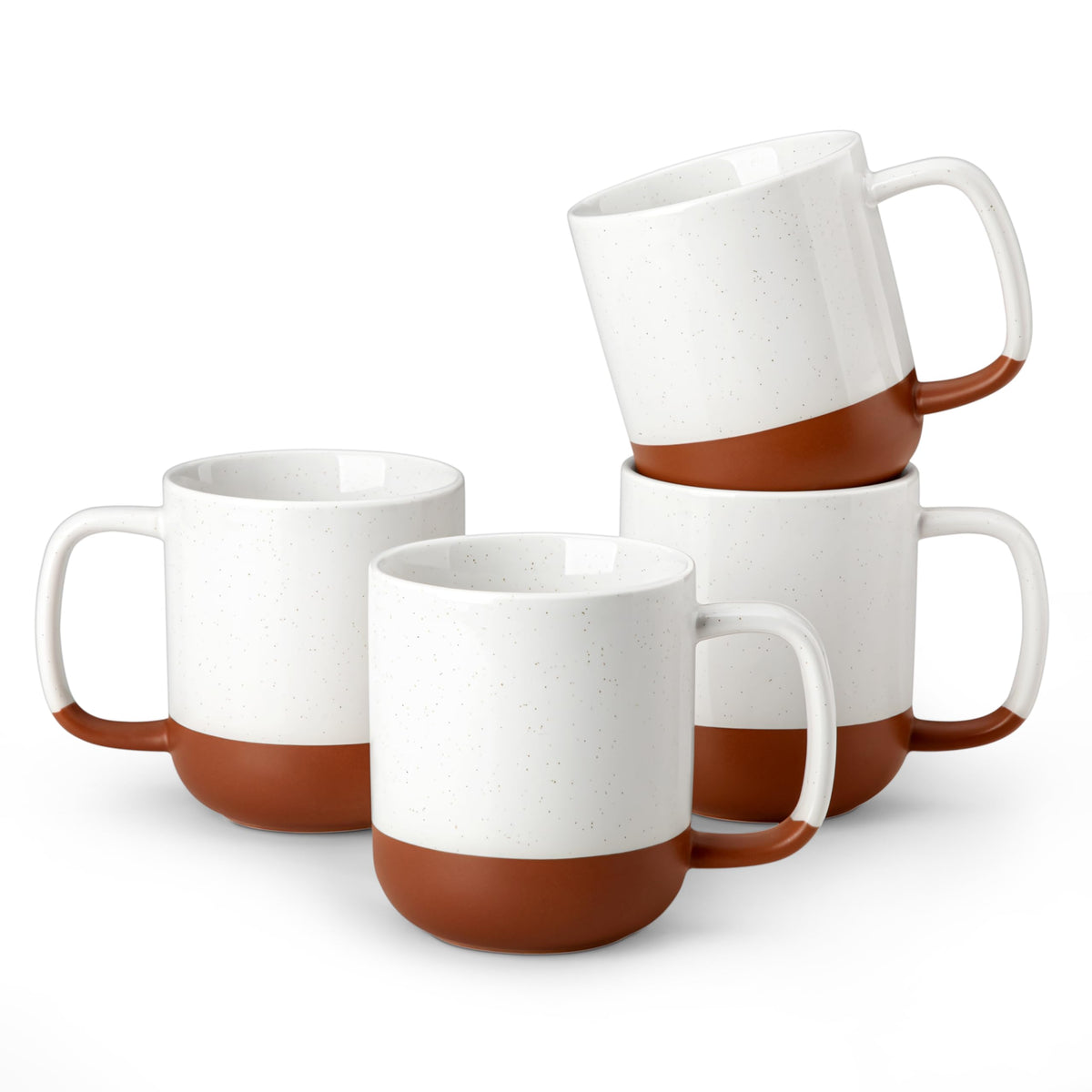 MALACASA Tara 16oz mug, versatile for coffee, tea, or hot chocolate at home.