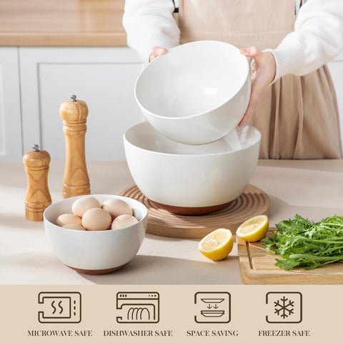 Malacasa Tara small 1.44 qt bowl great for dips and sauces