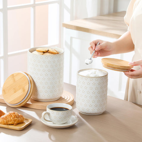 Malacasa wooden lids are easy to hand-wash and maintain