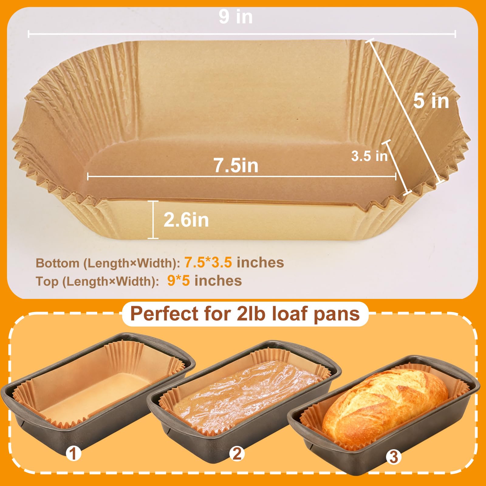 Malarpon nonstick parchment for effortless loaf and cake release