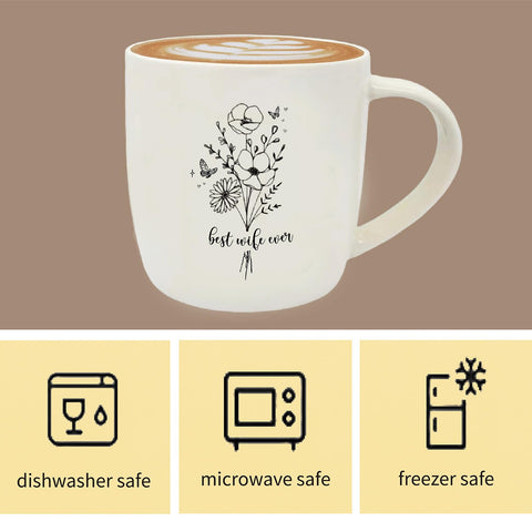 MALLAbyLAMMA Best Wife Ever keychain engraved with loving message