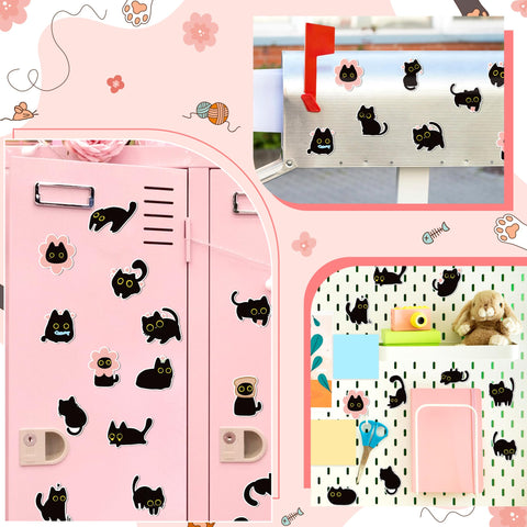 MALLMALL6 durable magnetic sticker for fridges and metal surfaces.