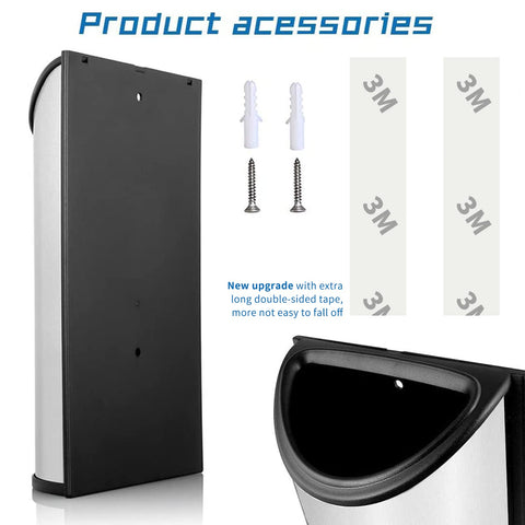 3M tape attachment provides secure placement with residue-free removal