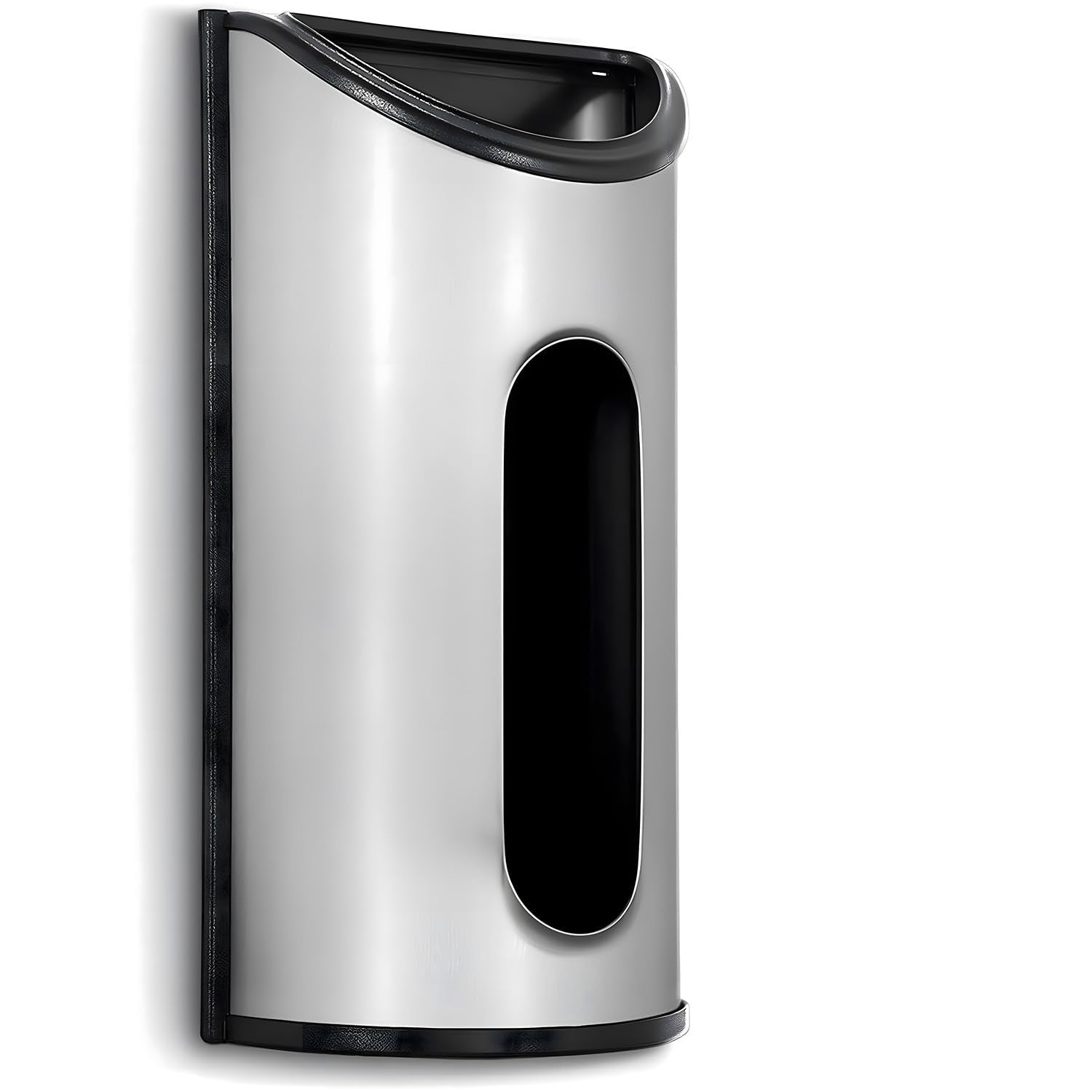 Malmo plastic bag holder with top opening for quick access