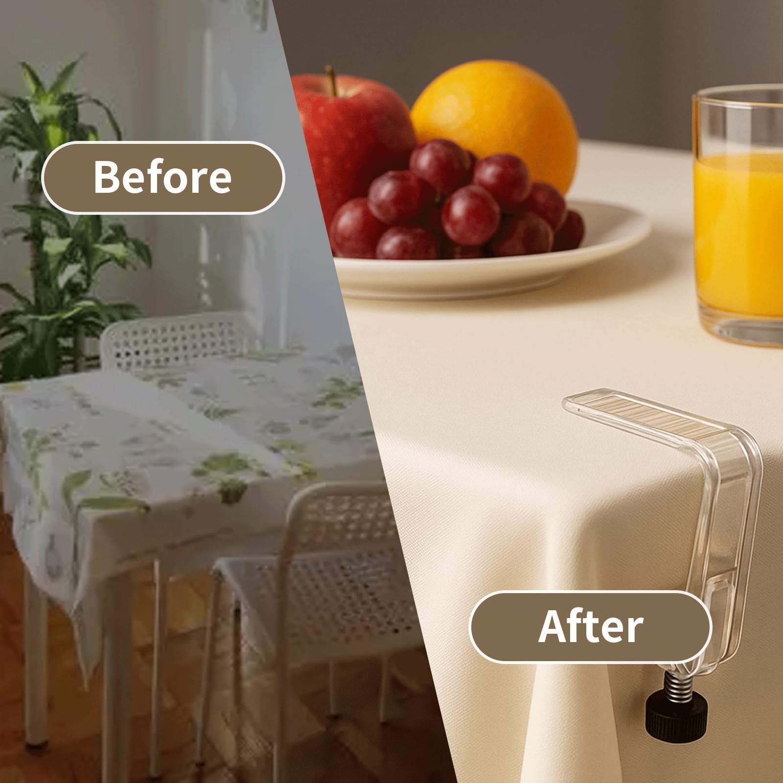 MALOGRILL multi-use tablecloth clips for picnics and events.