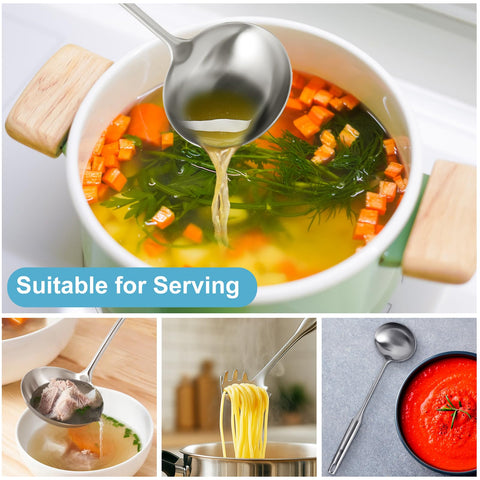 Mamajardin brushed finish adds modern style to kitchen tools.