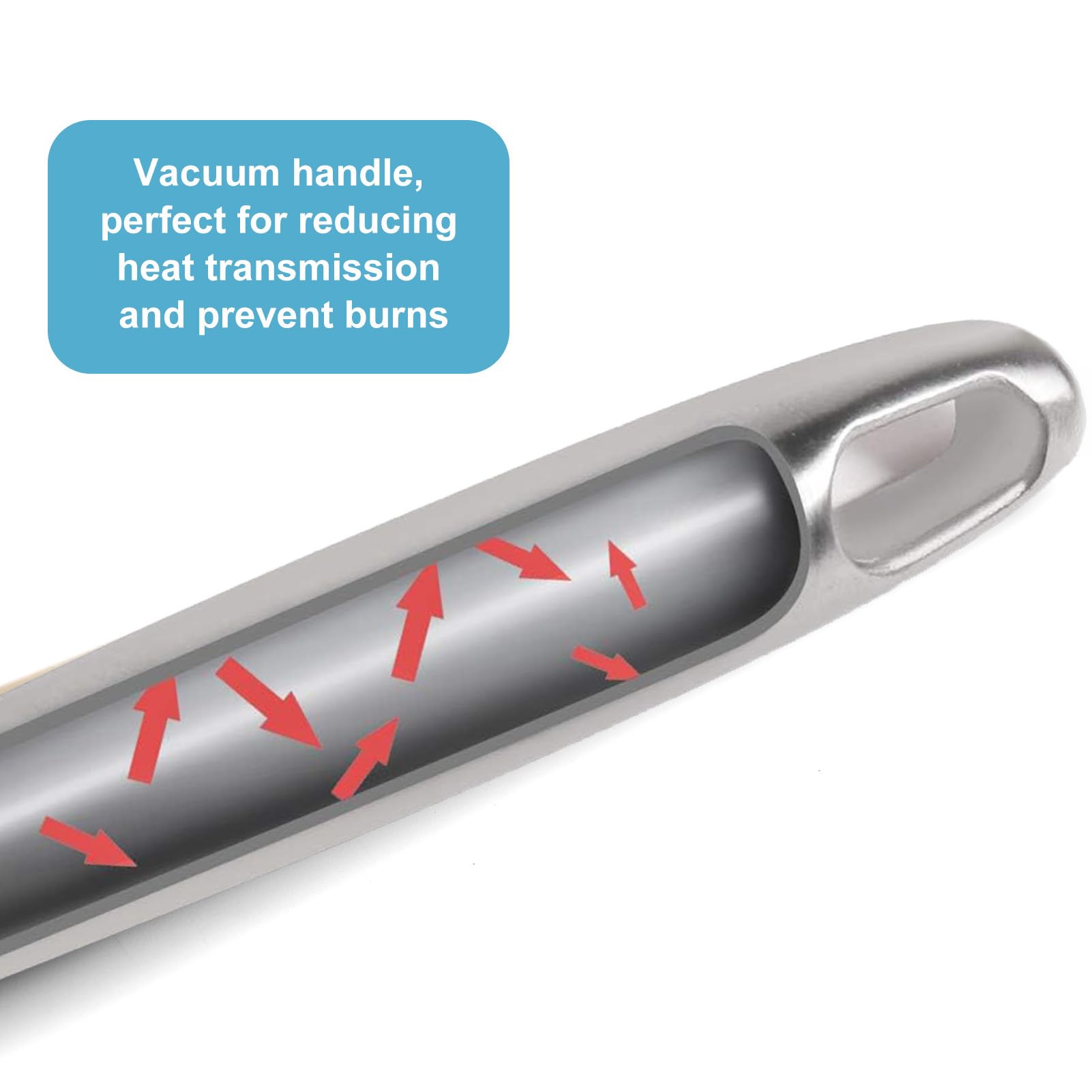 Mamajardin seamless one-piece construction resists food debris buildup and cleans easily.