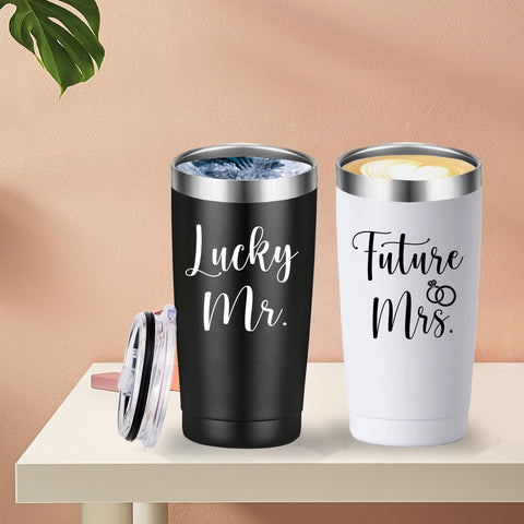 Durable stainless steel Mamihlap tumbler with double-wall insulation keeps drinks at proper temps.