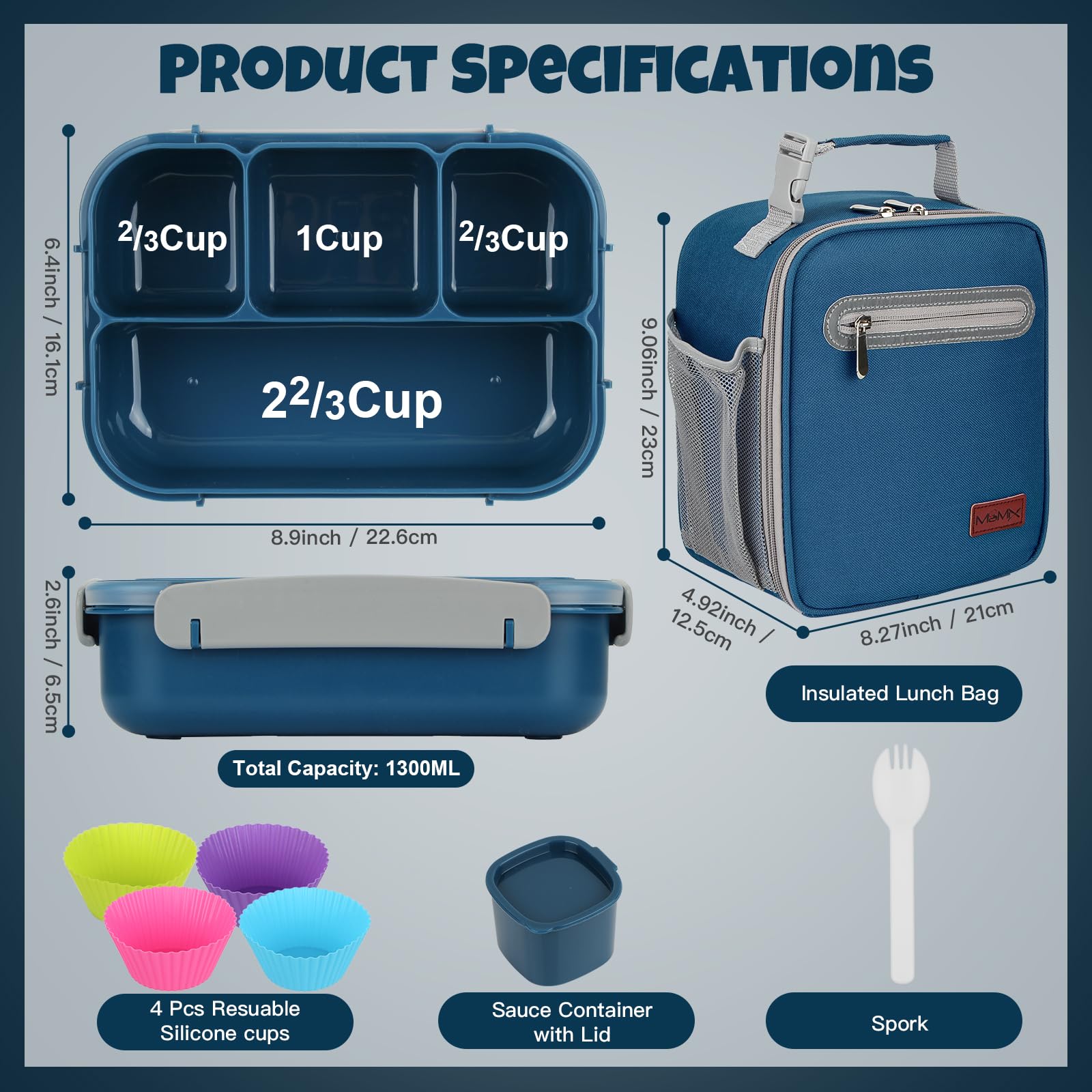 MaMix leak-proof dip box keeps sauces contained during transport