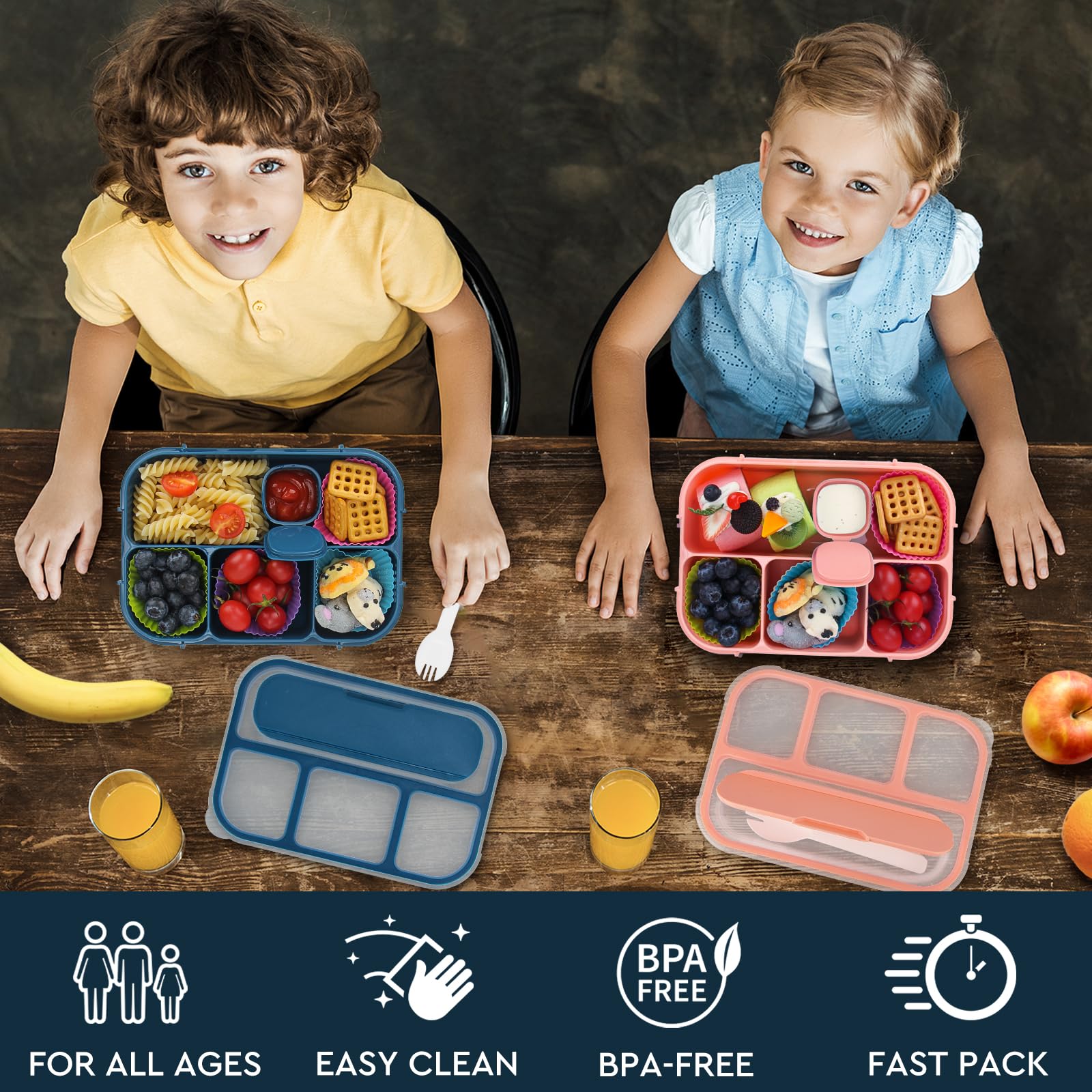 MaMix portable lunch set ideal for work or school on the go