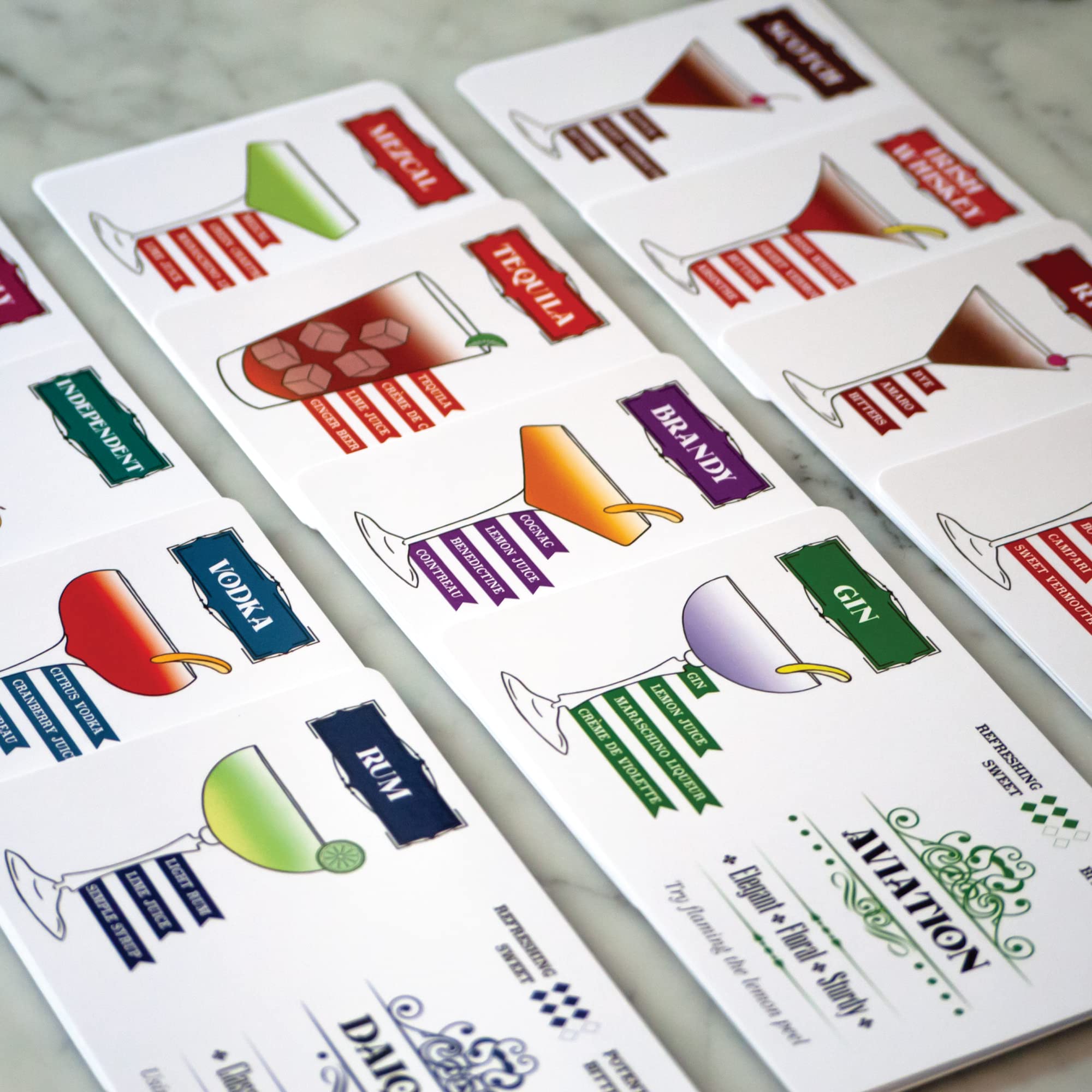 Maneful durable recipe cards come in a sturdy package