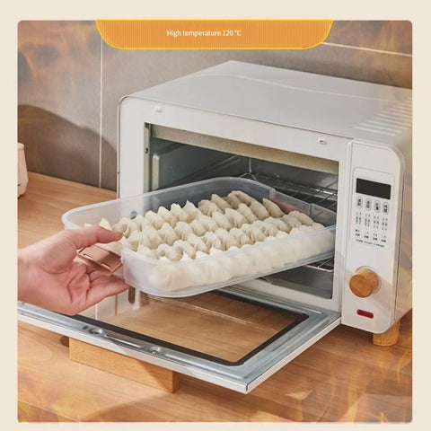 MANHONGYU pasta and lasagna storage container for organized meals.