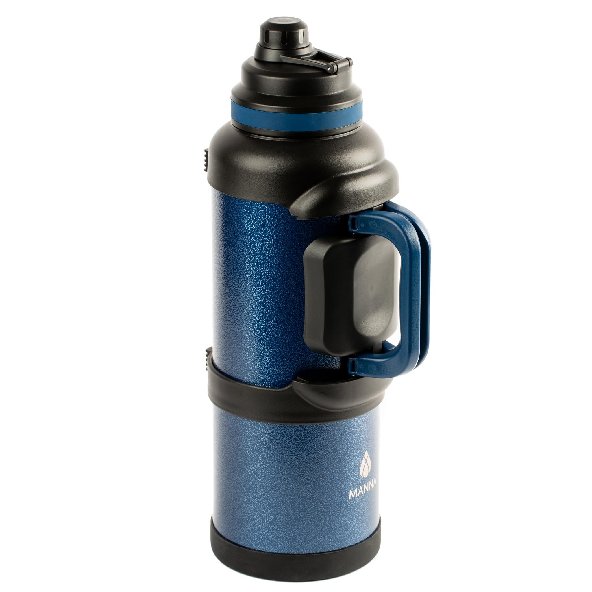 Manna Titan 4L cap-locked pour spout demonstrates leak-proof performance for outdoor use.