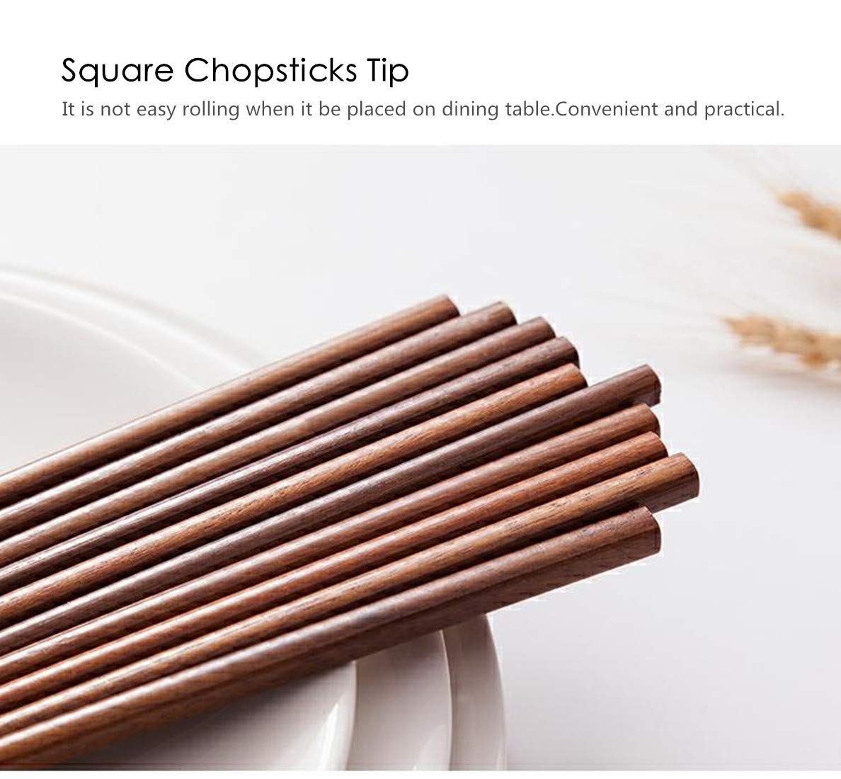 Mannice dishwasher-safe chopsticks for quick, easy cleanup after meals