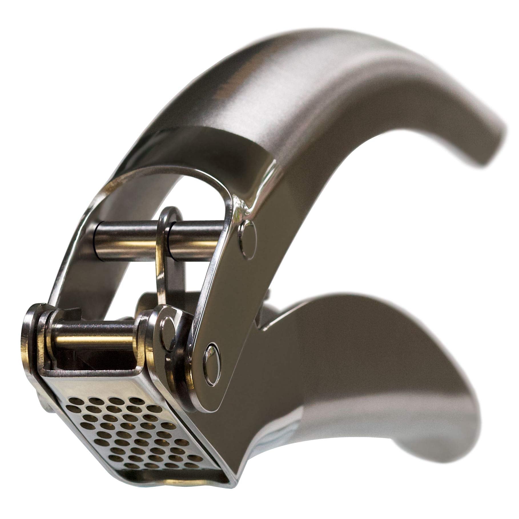 MANNKITCHEN garlic press full assembly for quick, mess-free garlic prep.