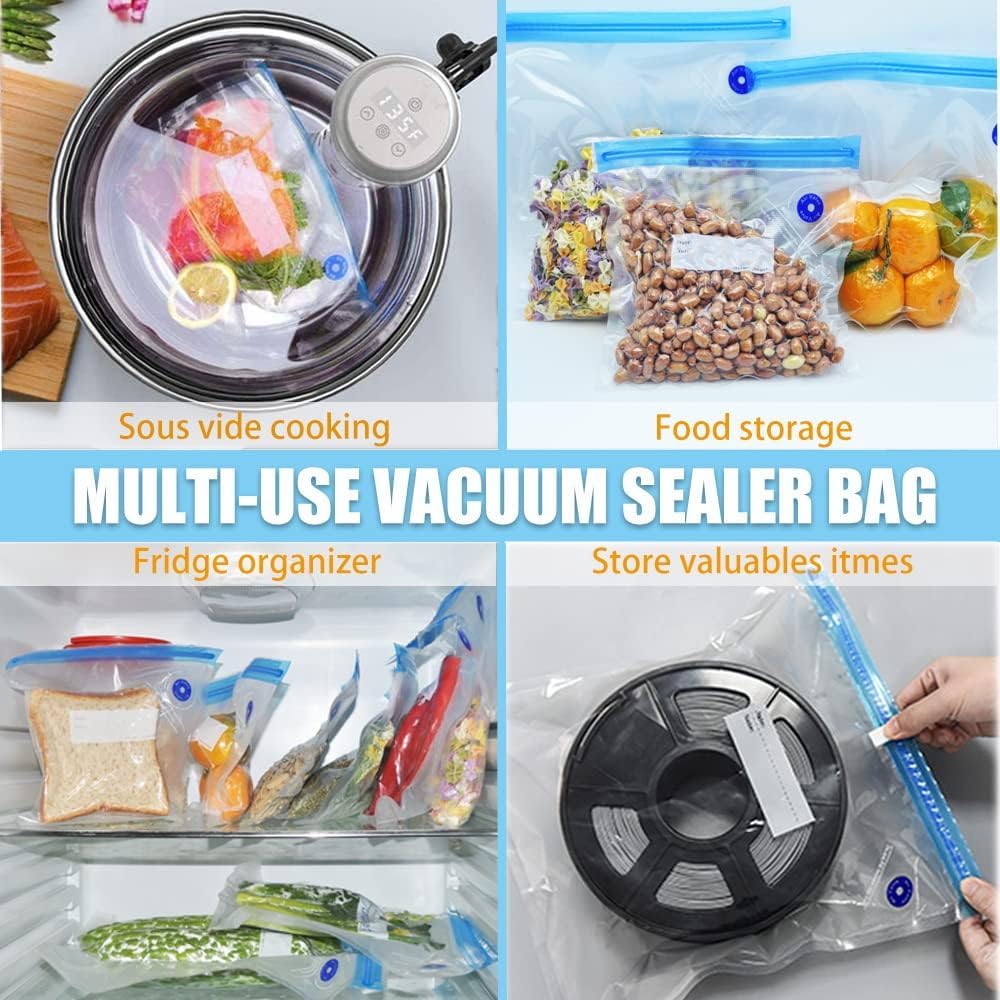 Mantianstar bags are freezer-safe for long-term frozen storage.