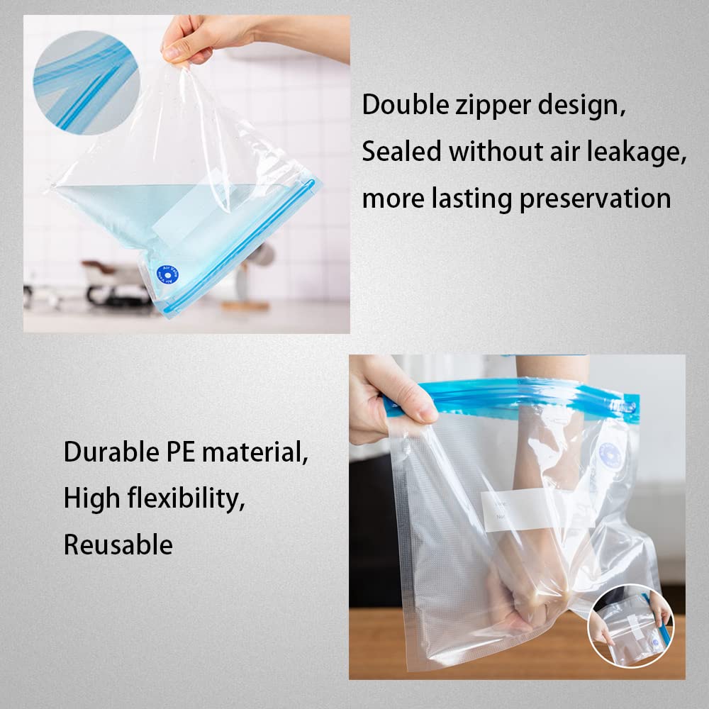 Mantianstar sous-vide bags hand pump shown for quick air removal and compact storage.