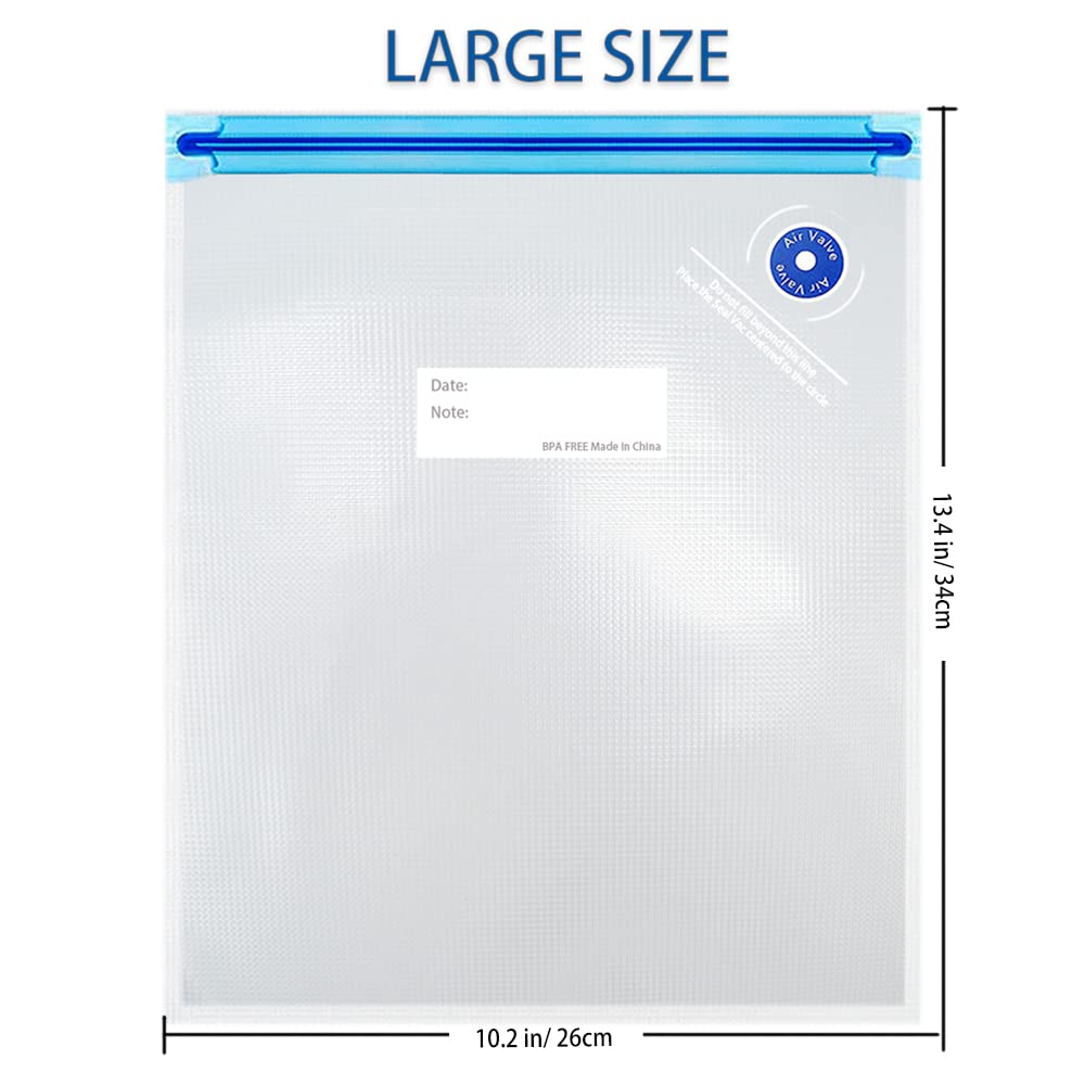 Mantianstar reusable zipper bags used for sous vide cooking