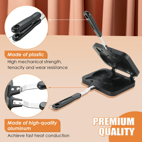 MAOPINER Taiyaki fish pan handle detail emphasizes a secure grip