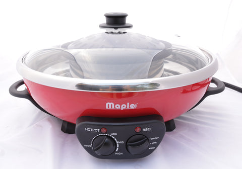 Maple Enjoy Suki supports Thai, Korean, Chinese, and Vietnamese hot pot styles.