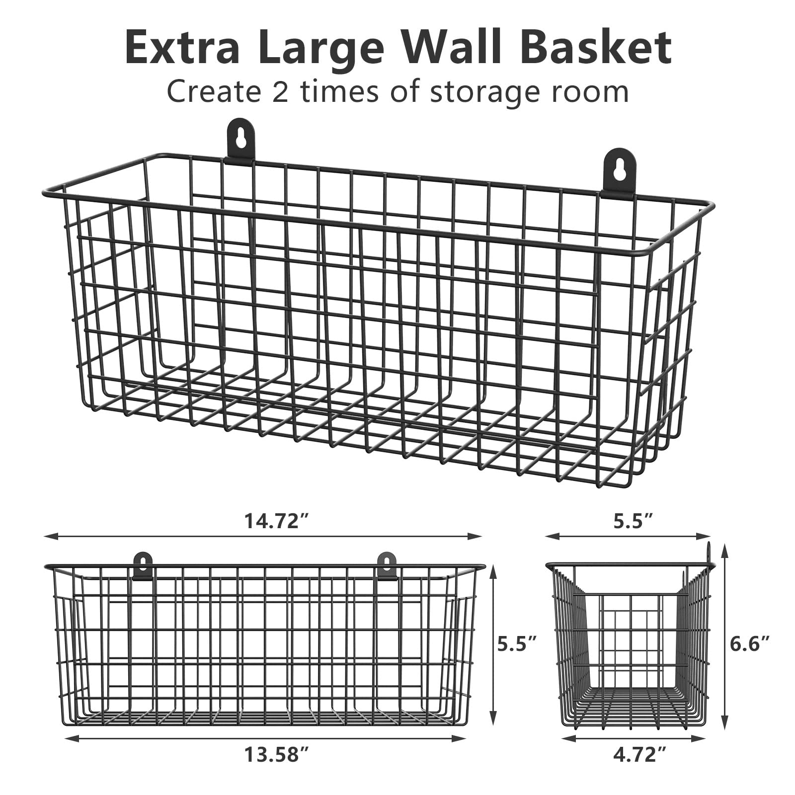 MaraFansie easy-carry basket features a handle for room-to-room use.
