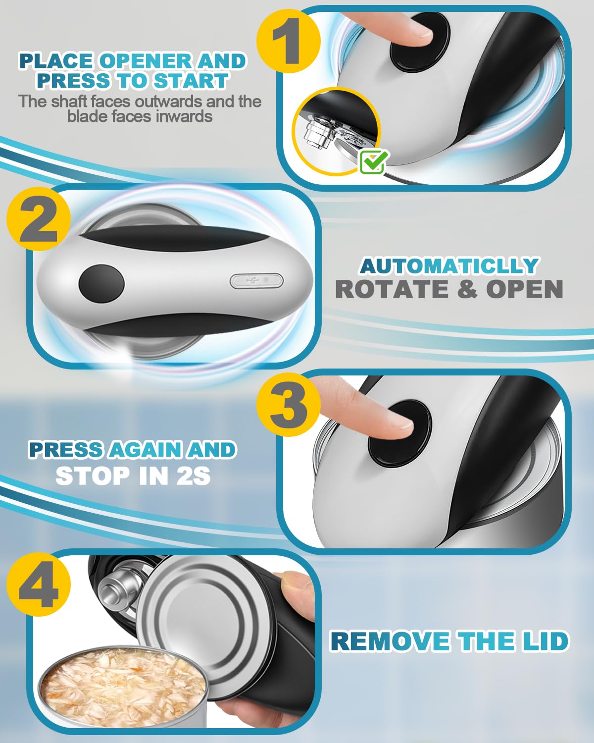 Maraiss smooth-edge cutting system delivers safe, clean can openings.