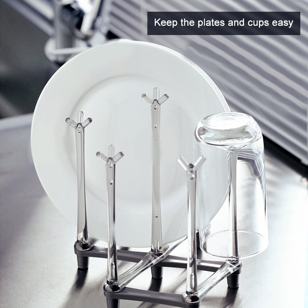 Marbrasse portable drying rack ideal for small kitchens, dorms, and camping