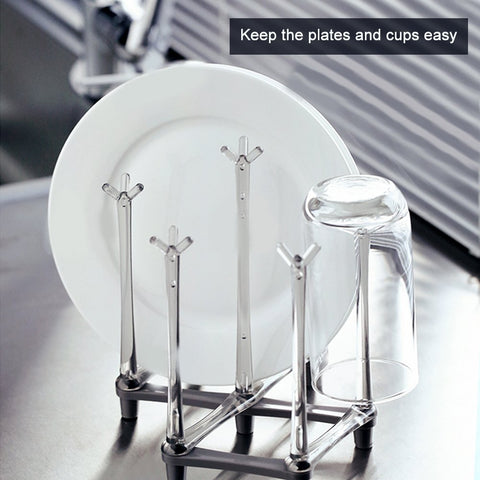 Marbrasse portable drying rack ideal for small kitchens, dorms, and camping