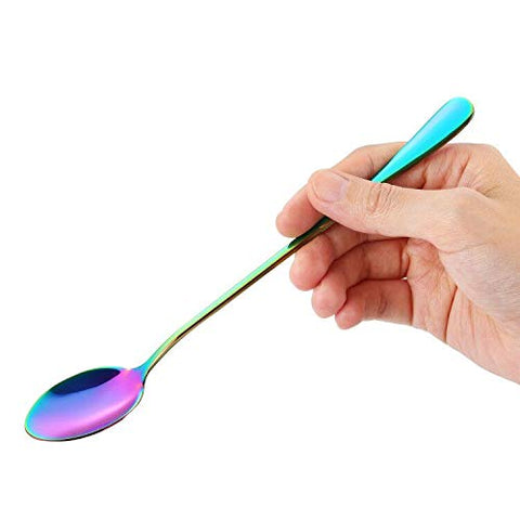 Marco Almond dessert spoon highlights meals with a sleek, durable design.