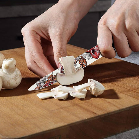 Marco Almond dishwasher-safe knives for convenient cleanup after meals.