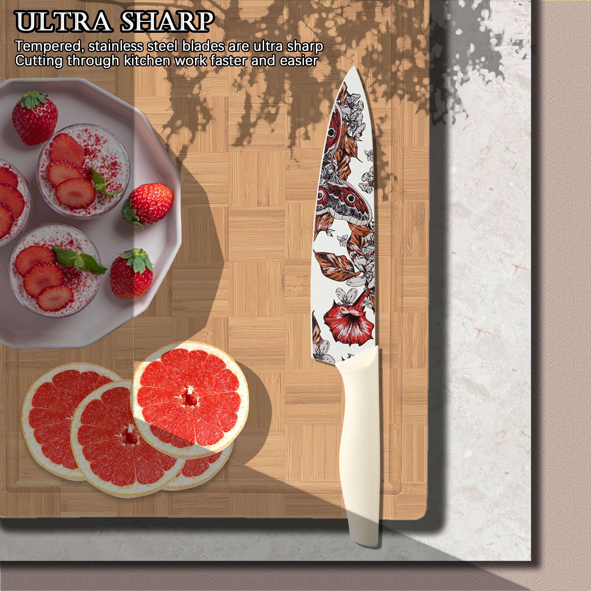 Marco Almond 3.5in paring knife for peeling and detailed prep.