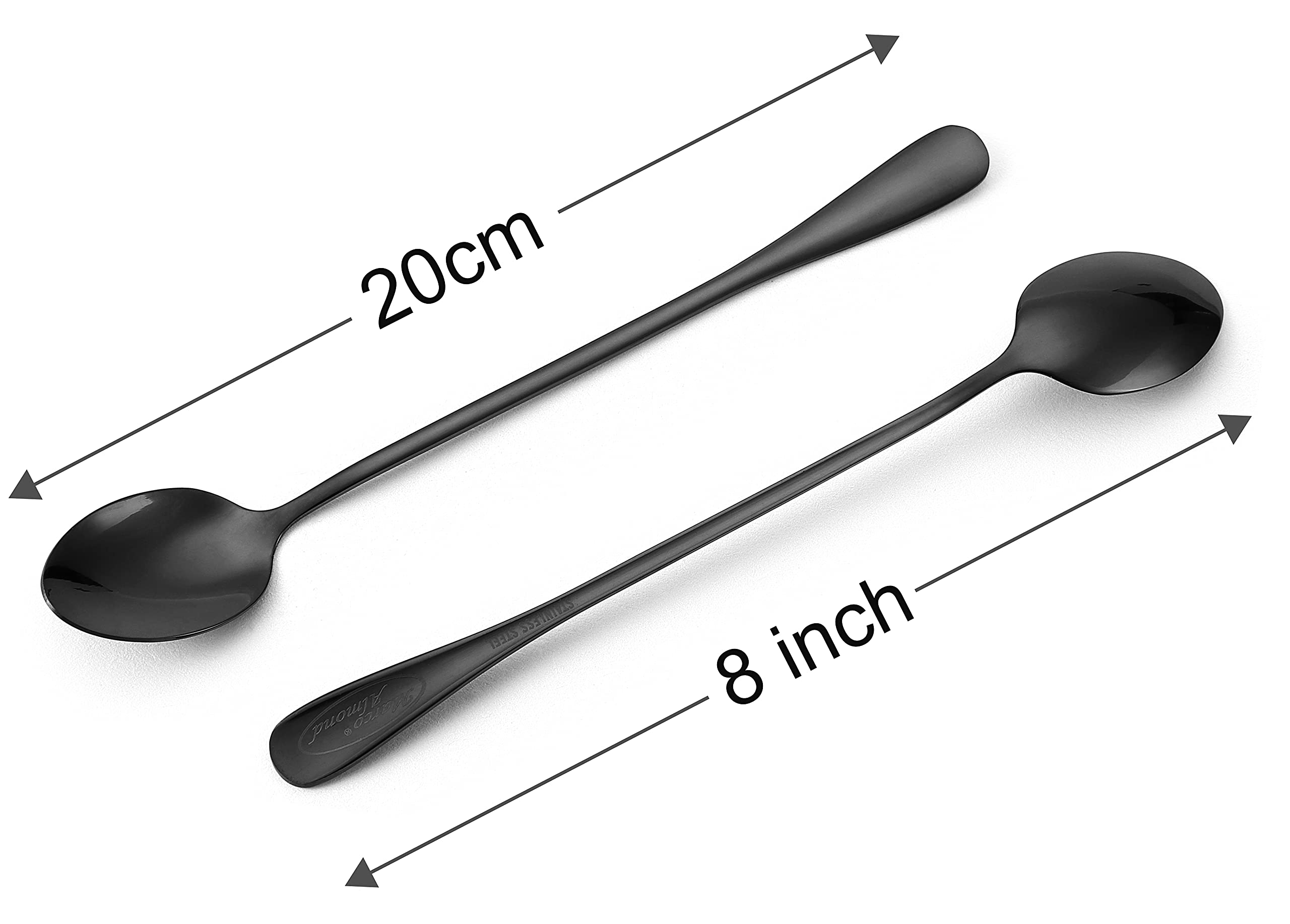 Marco Almond KYA59 coffee stir spoon ideal for layered drinks and mugs