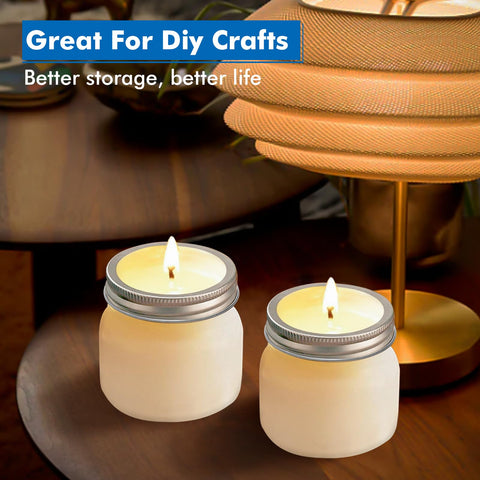 Maredash jars shown as candle jars with decorative appeal.