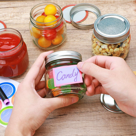 Maredash dishwasher-safe glass jars for easy cleaning and reuse.