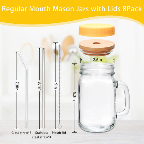 Maredash mason jar with wooden lid adds rustic style