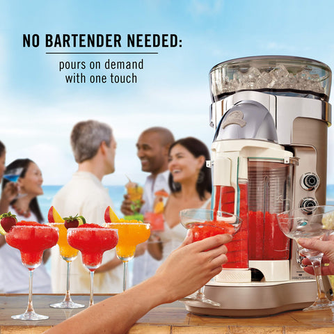 Margaritaville Bali pre-set settings simplify making Margaritas and Daiquiris.