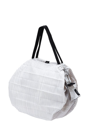 MARNA Shupatto large stripe compact bag ready for grocery runs and easy storage