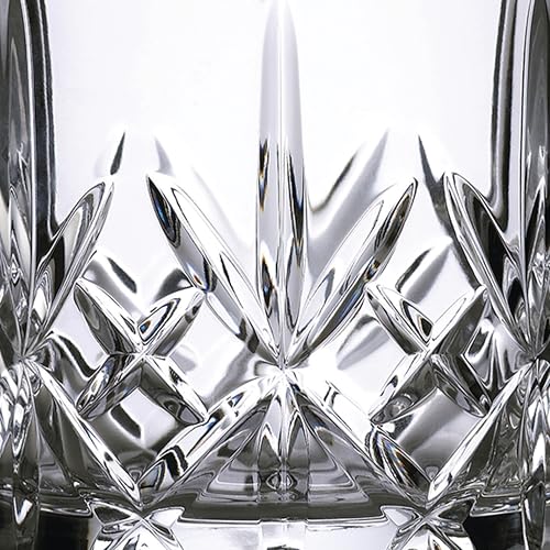 Clear Maxwell glasses glow under ambient light, enhancing table aesthetics during gatherings.